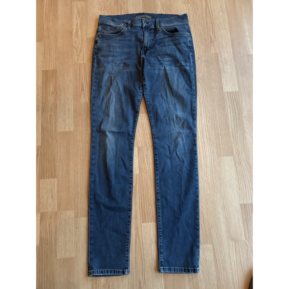 Joes Jeans Mens 33x32 Blue The Asher Slim Fit Dark Wash Stretch Denim Pants